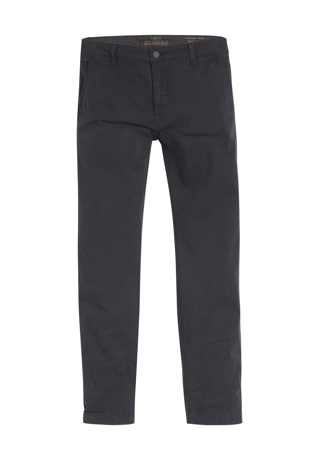 

Чиносы, 5 карманов, однотонные, мужские Levi's, черный
