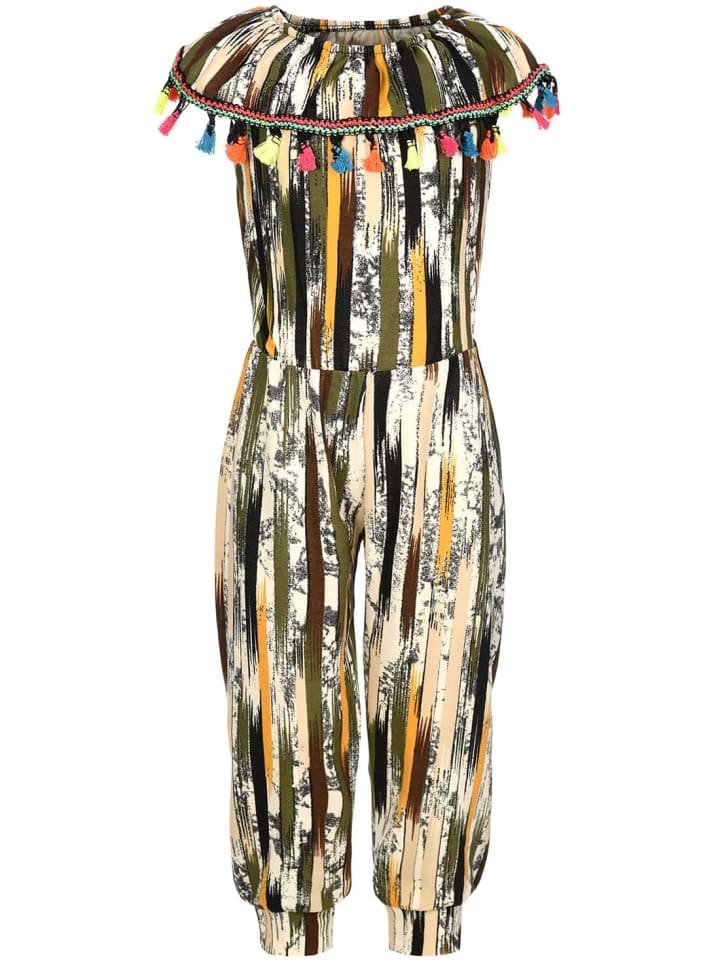 

Комбинезон Kmisso Jumpsuit, цвет Gelb-Olivegrün - Bunt