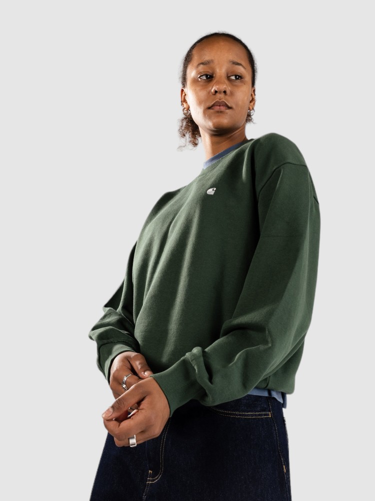 

Свитер Carhartt WIP Casey Sweater, sycamore tree/silver