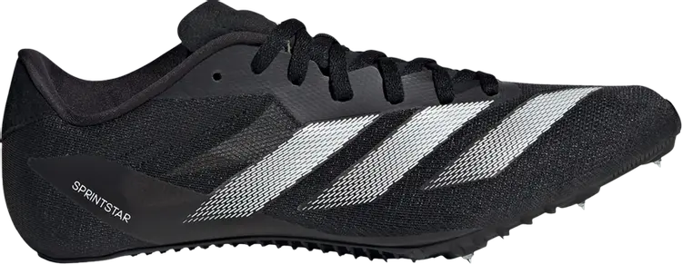 

Кроссовки Adizero Sprintstar 'Black Zero Metallic', черный