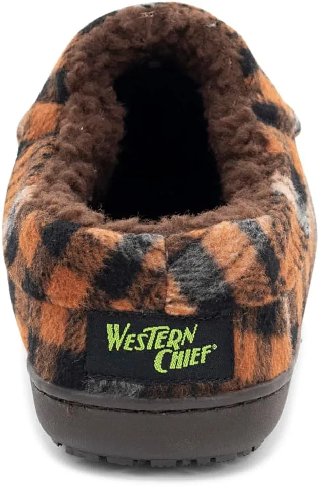 Тапочки на флисе Western Chief, Chestnut — фото 3