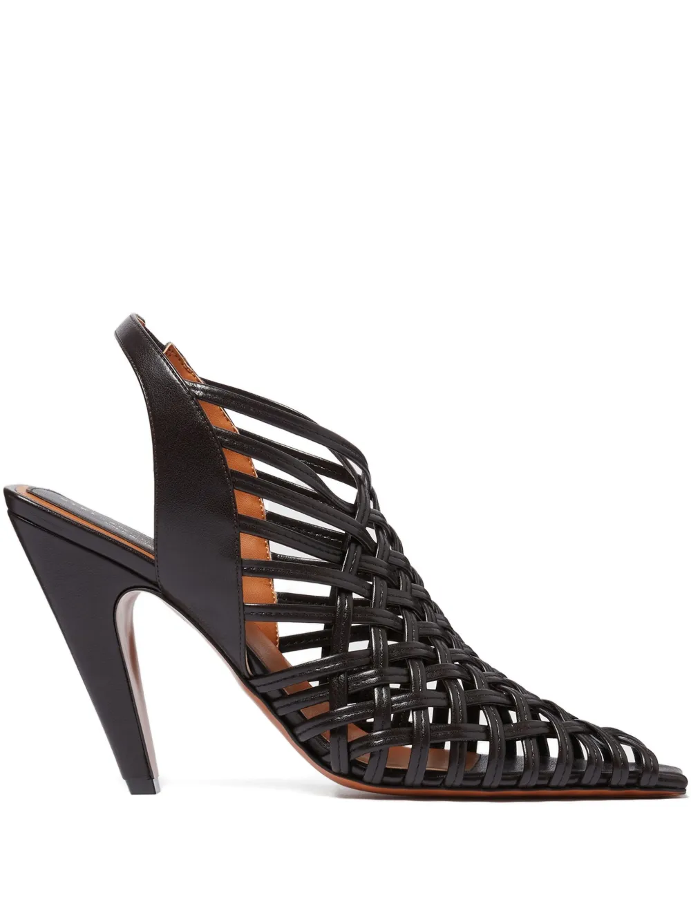 Босоножки Spur 95 STELLA MCCARTNEY, черный