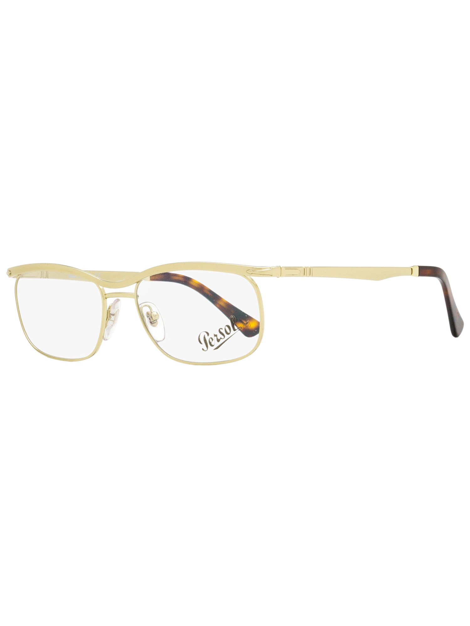 

Очки Persol Unisex Rectangular Eyeglasses PO2464V 1076 Gold/Havana 54 мм