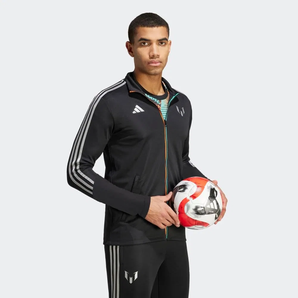 Тренировочная куртка adidas Messi, Black — фото 4