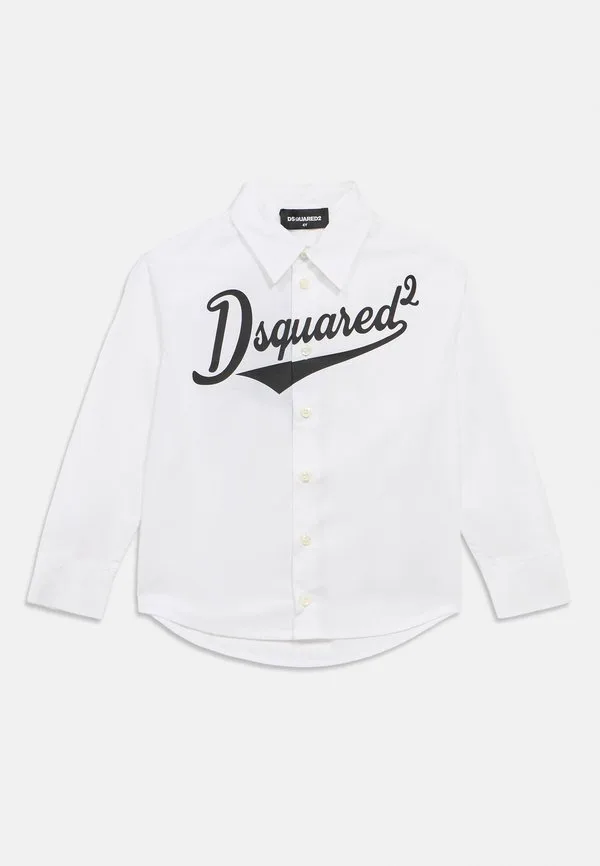Блузка унисекс на пуговицах Dsquared2, White