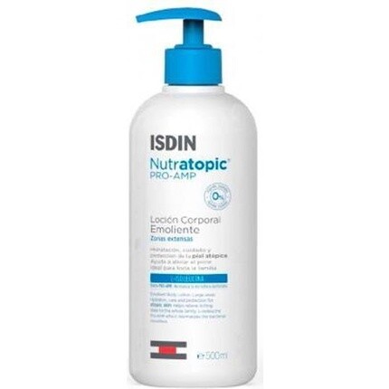 Isdin Nutratopic Pro-Amp Смягчающий лосьон для тела для обширных зон 400 мл — фото 2