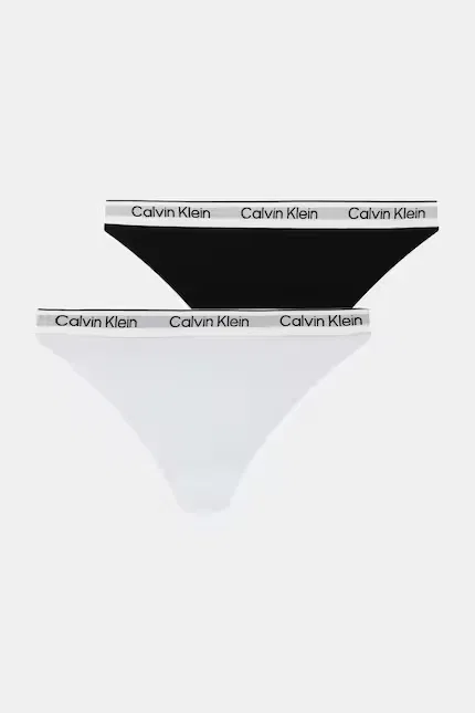 Трусы детские хлопковые 2 шт Calvin Klein Underwear, белый