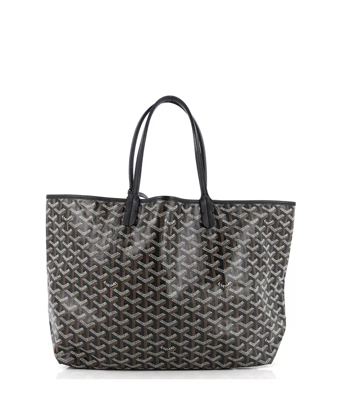 

Сумка-тоут PM Saint Louis из лакированного холста Pre-Owned Goyard, черный