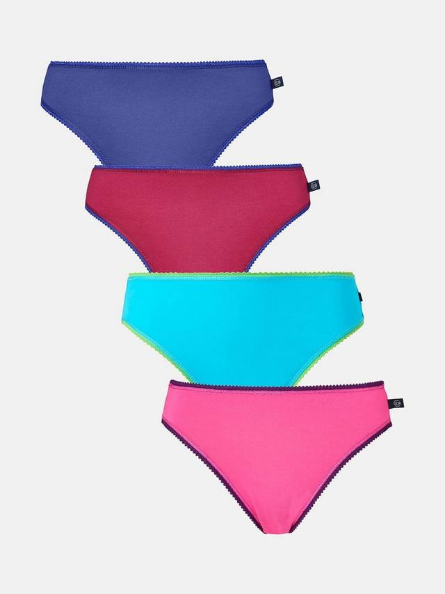 

Счастливые трусики с высоким вырезом British Boxers, Pack of 4, Multi