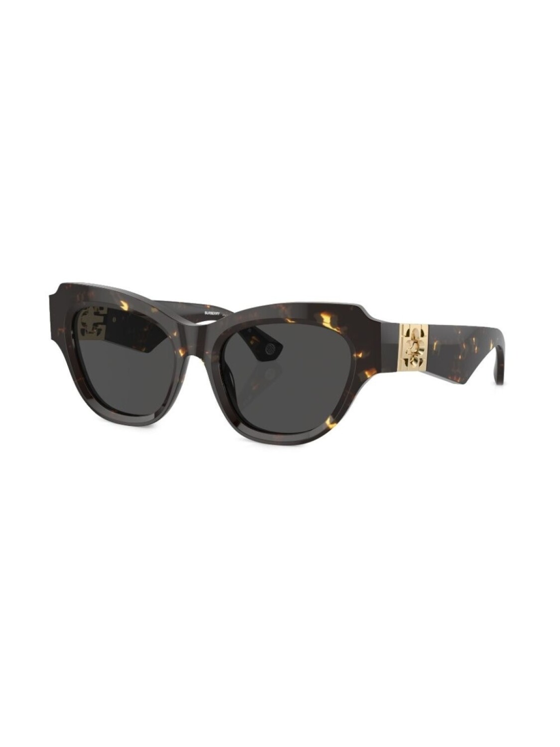 Солнцезащитные очки в оправе 'кошачий глаз' Burberry Eyewear, коричневый — фото 2