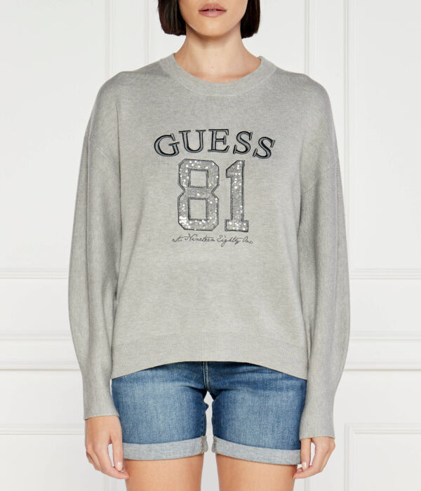 

Свитер Regular fit Guess Jeans, серый