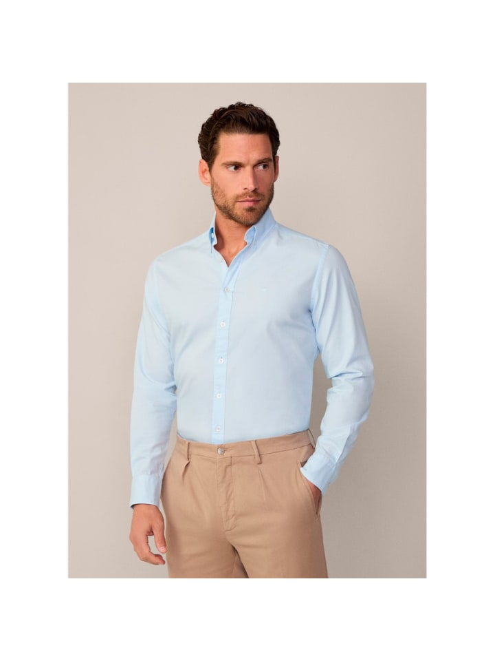 

Рубашка Hackett London, синий