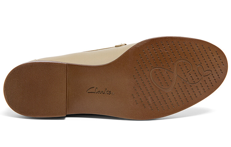 Женская повседневная обувь, женская, светло-хаки Clarks — фото 3