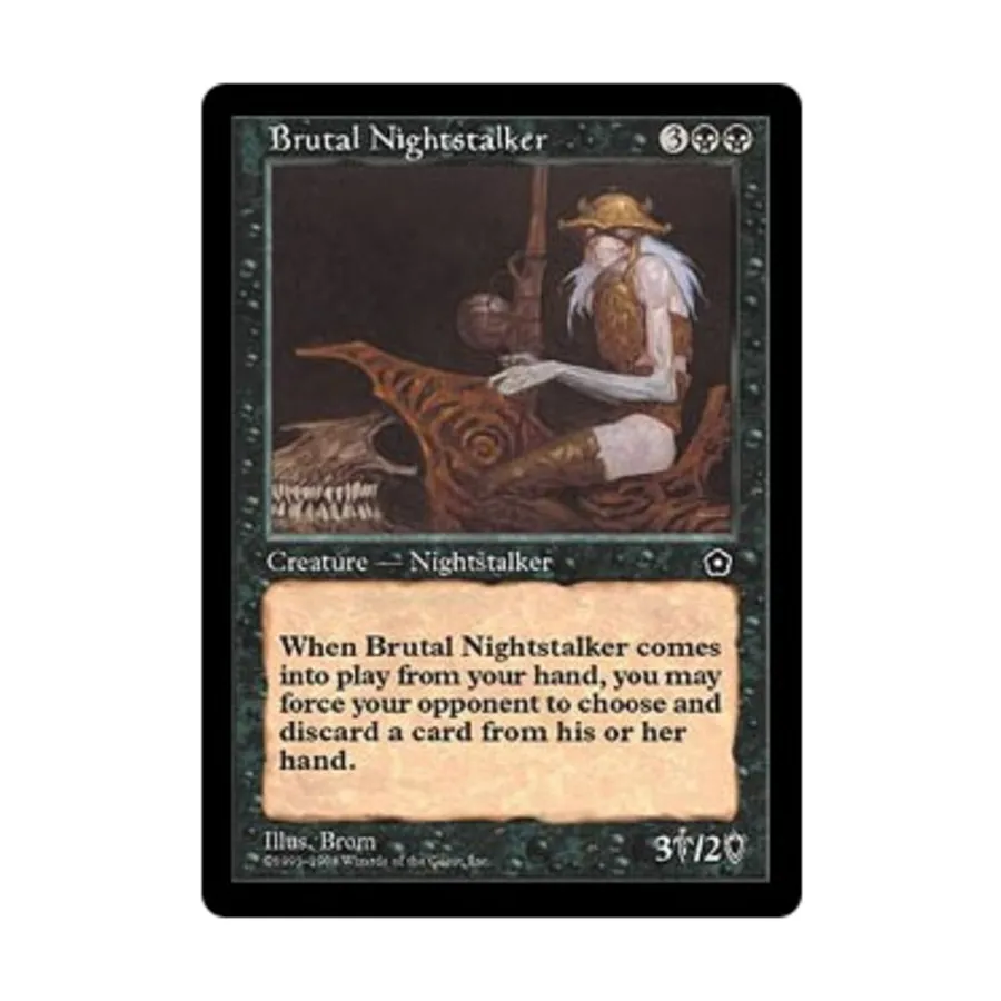 

CCG Жестокий ночной охотник (U), MTG - Portal 2nd Age