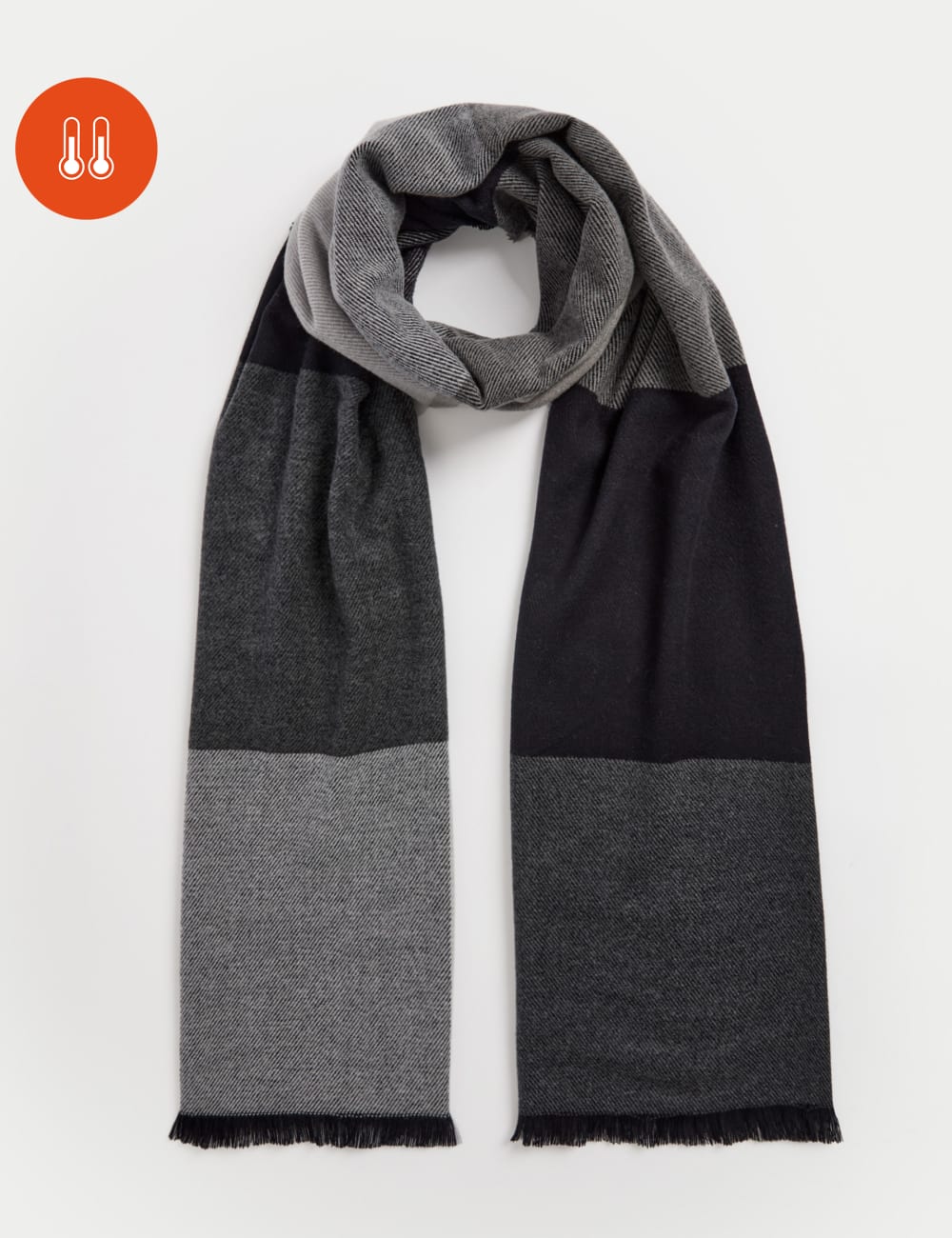 

Клетчатый шарф Heatgen Marks & Spencer, синий