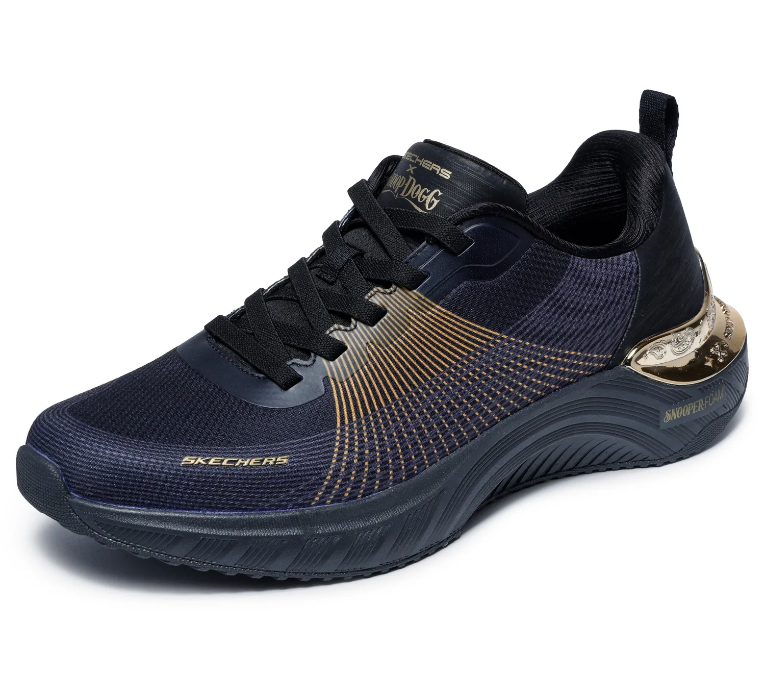 Кроссовки Snoop Dogg: Snoop Ace - Cyber Walker Skechers, BKGD — фото 4