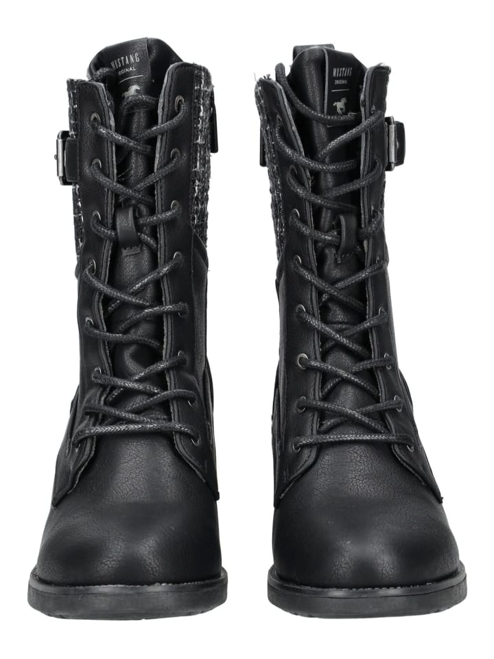 Ботильоны Mustang Stiefelette, черный — фото 4