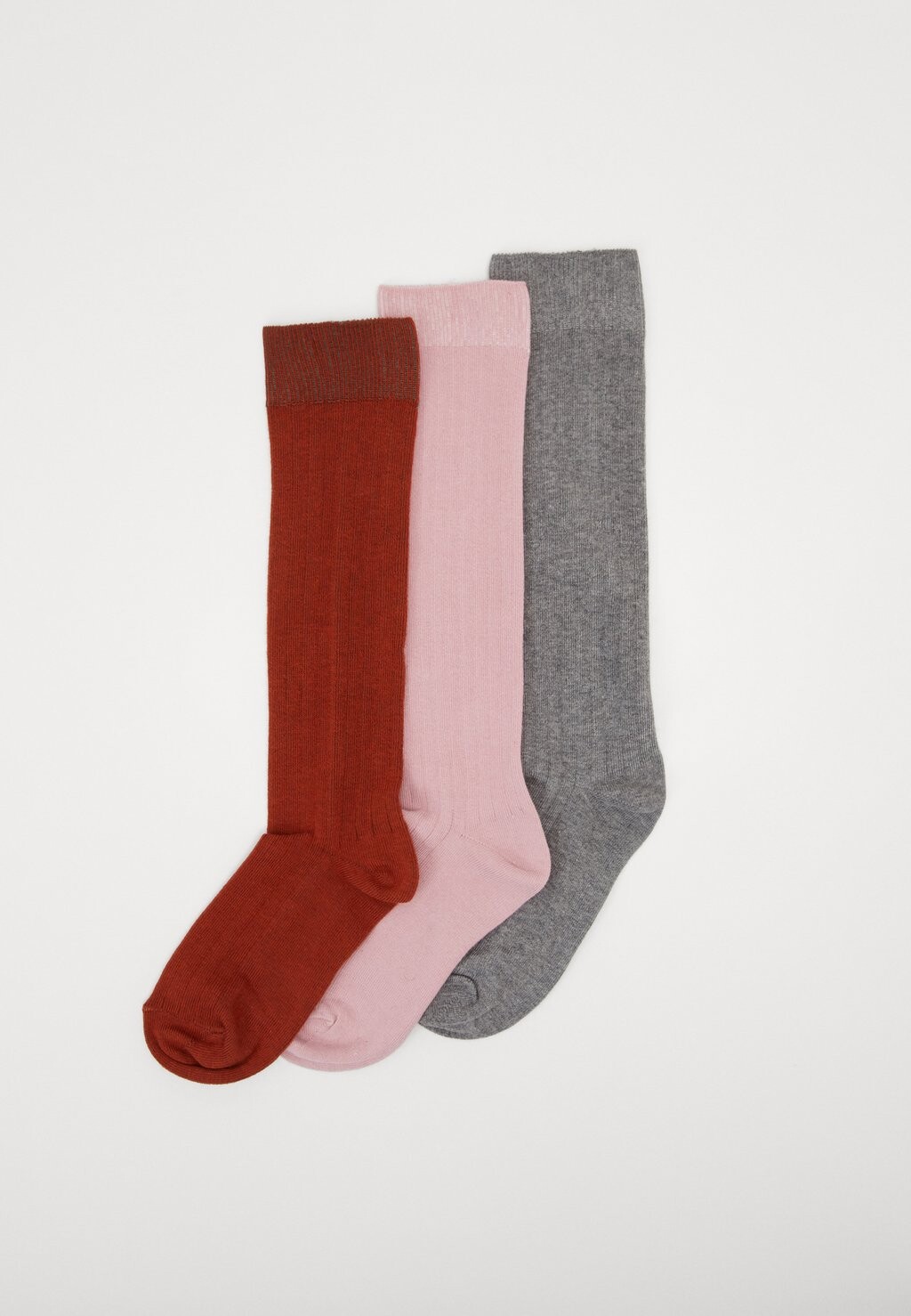 

Носки Kids Kneesocks 3 Pack Ewers, цвет grau/kupfer/altrosa