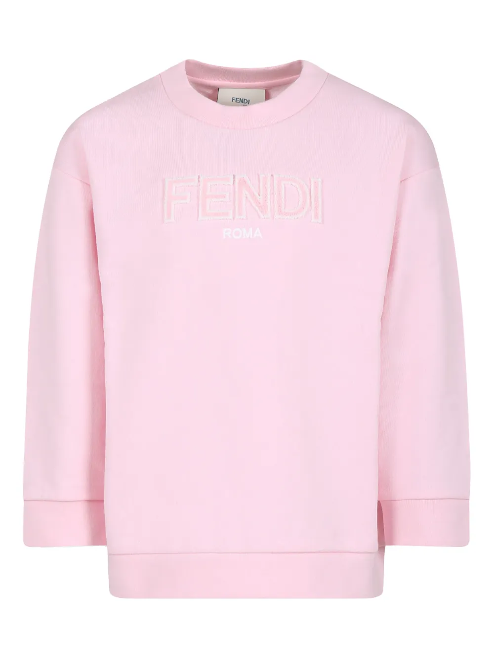 

Толстовка с логотипом FENDI KIDS, розовый