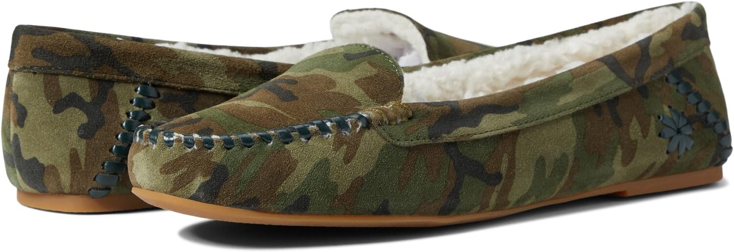 

Тапочки Jack Rogers Millie Moccasin Sherpa Lined, цвет Camo/Dark Green