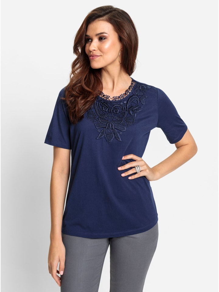 

Кружевная рубашка темно-синего цвета WITT WEIDEN