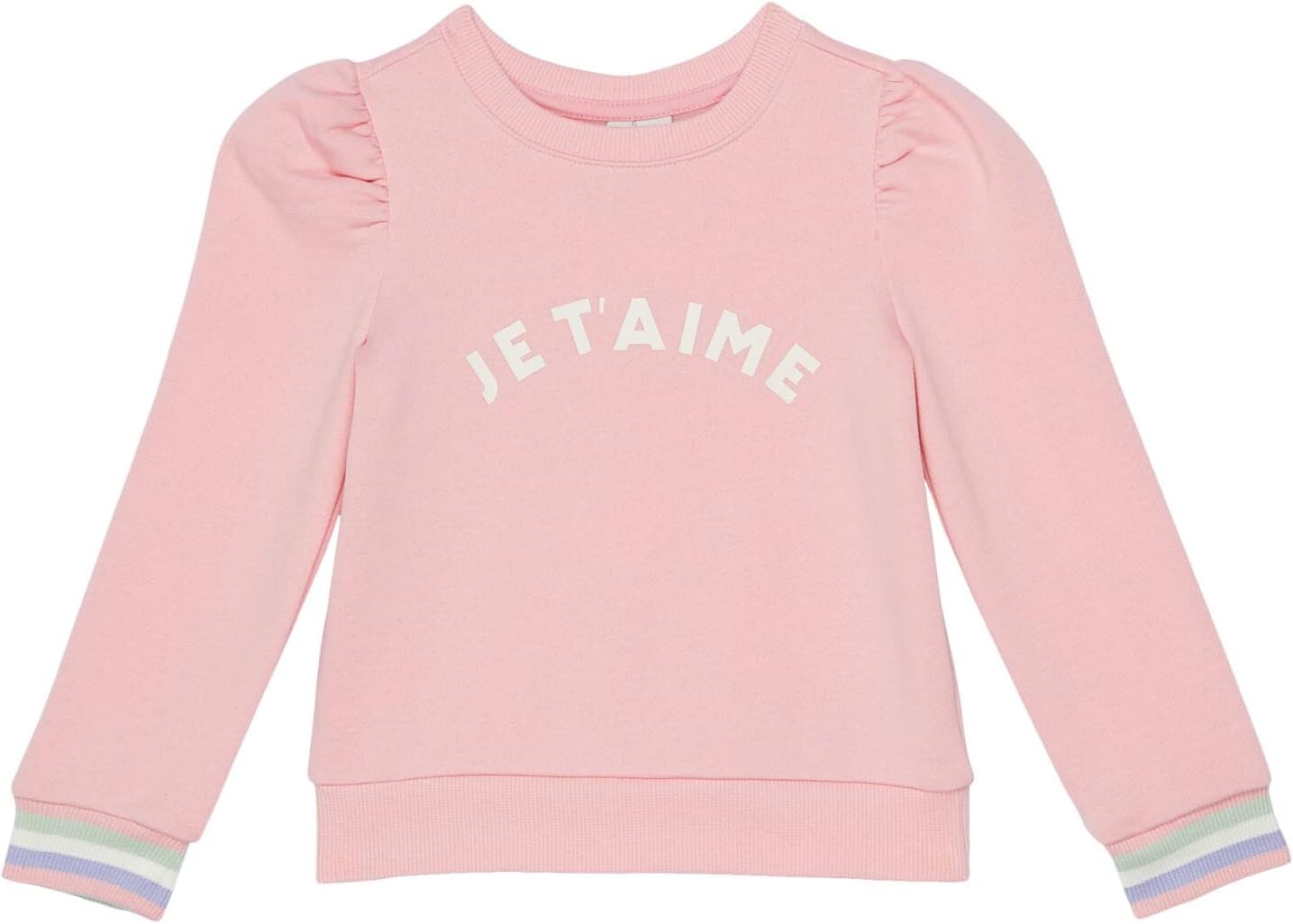 

Толстовка Janie and Jack Je Taime Pullover Sweatshirt, розовый