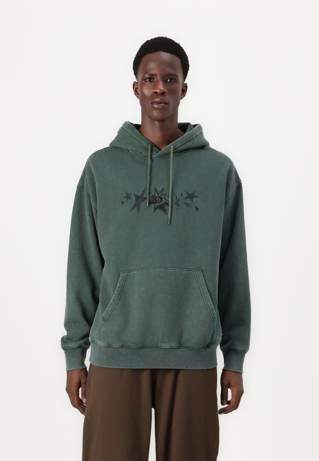 

Толстовка с капюшоном Volcom, зеленый