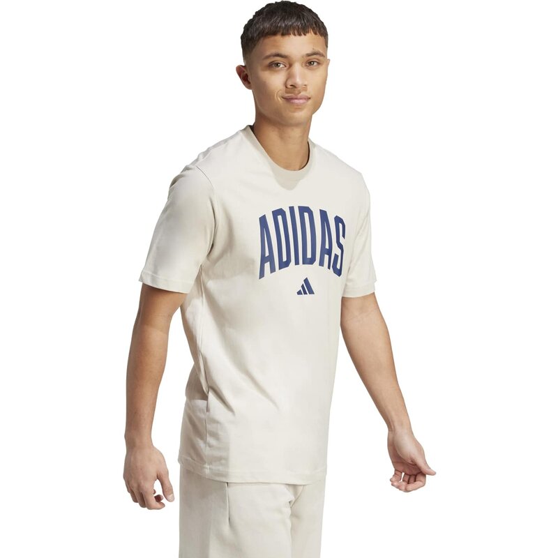Футболка с графическим обозначением студенческой родословной Adidas, цвет wonalu — фото 4