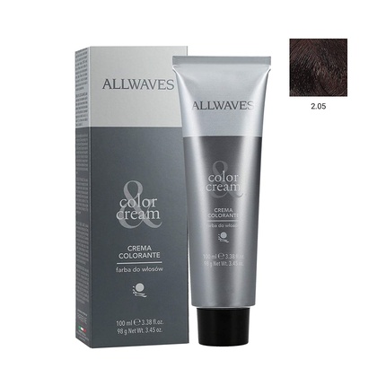 Крем-краска для волос ALLWAVES Professionnelle, оттенок 2.05, перец, 100 мл — фото 3