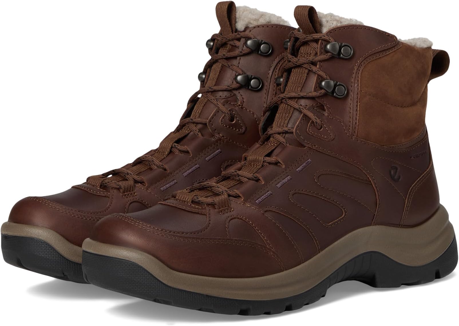 

Походные ботинки ECCO Sport Offroad Waterproof Warm-lined Boot, цвет Brown/Cocoa Brown