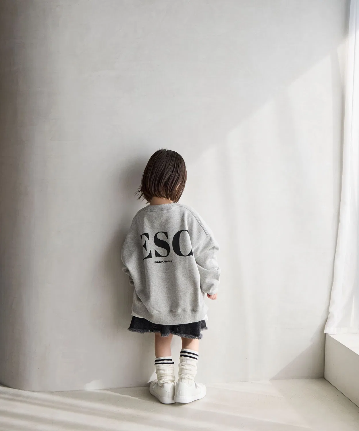 Юбка джинсовая с боковыми карманами, Kids, 100% хлопок, цвет one wash — фото 4