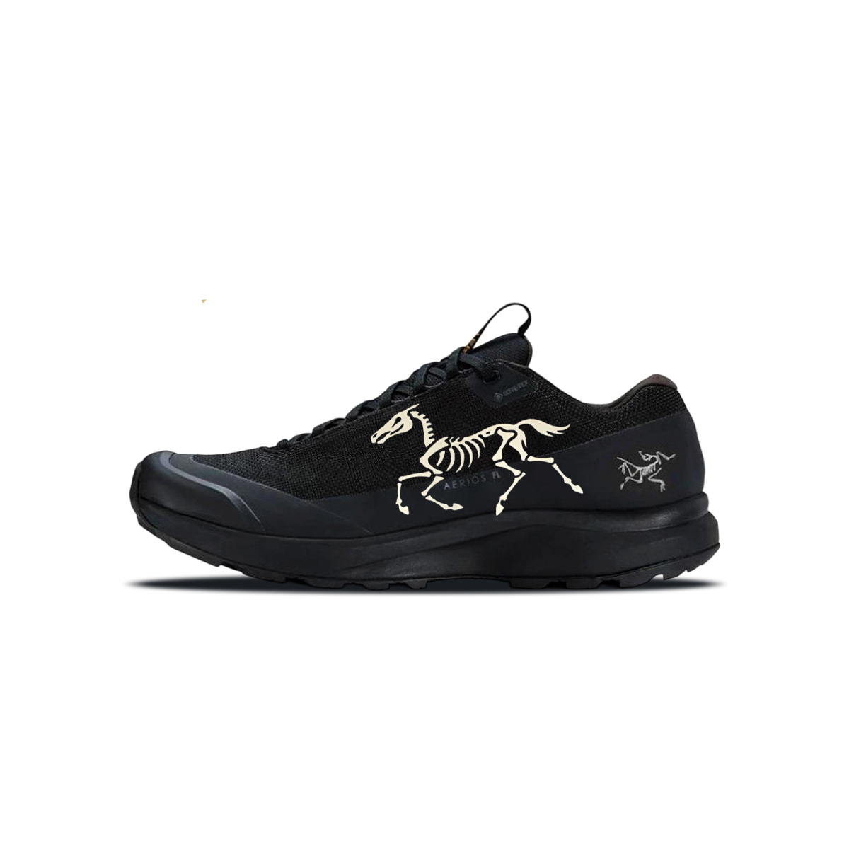 Arcteryx Кроссовки Aerios FL Abrasion Resistant Low top Outdoor для мужчин, черные — фото 3