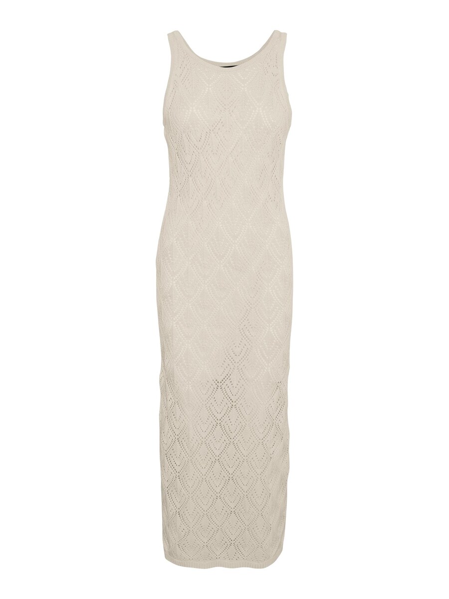 

Вязаное платье VERO MODA Knitted dress Riviera, слоновая кость