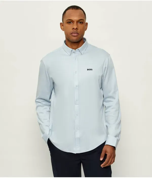Футболка ST_Motion L regular fit Boss Green, небесно-голубой — фото 3