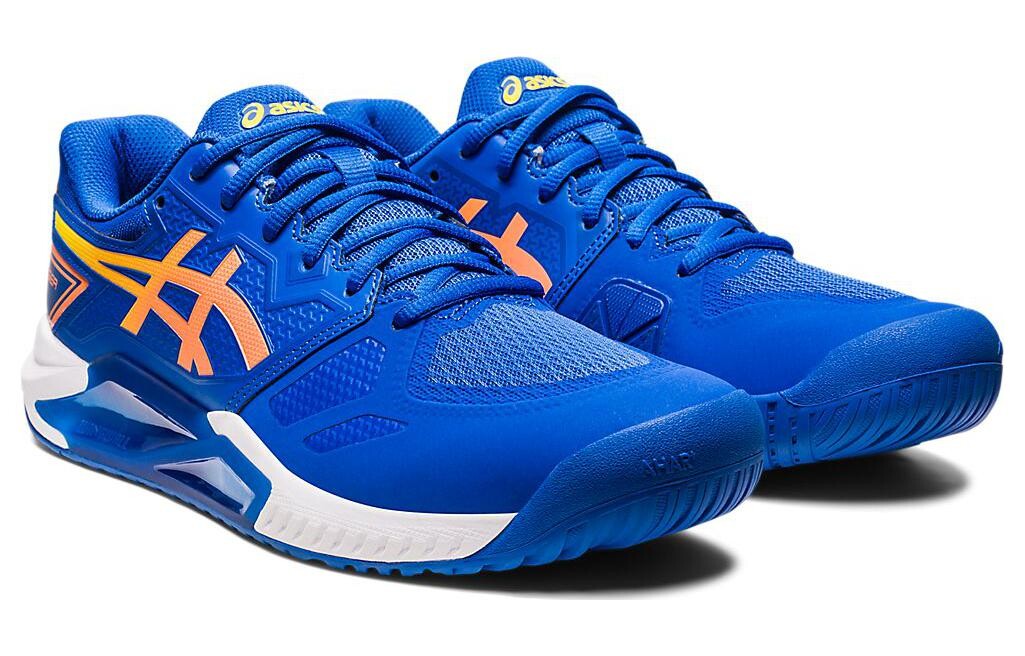Мужские теннисные кроссовки Asics Gel-Challenger 13, Blue, yellow, white — фото 3