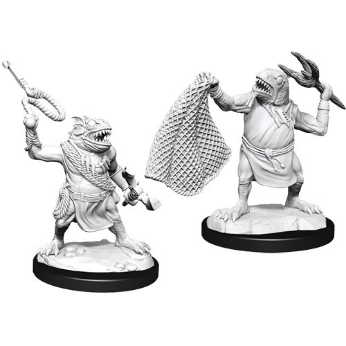 

Миниатюра WizKids/NECA D&D Nolzur's Marvelous Unpainted Minis: W14 Kuo-Toa & Kuo-Toa Whip