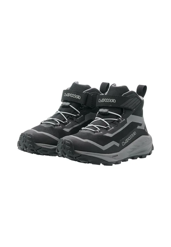 Походные ботинки trailux gtx mid jr Lowa, Schwarz/Grau — фото 2