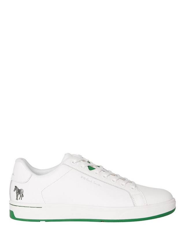 

Кожаные кроссовки из олбани Paul Smith, цвет White Reen