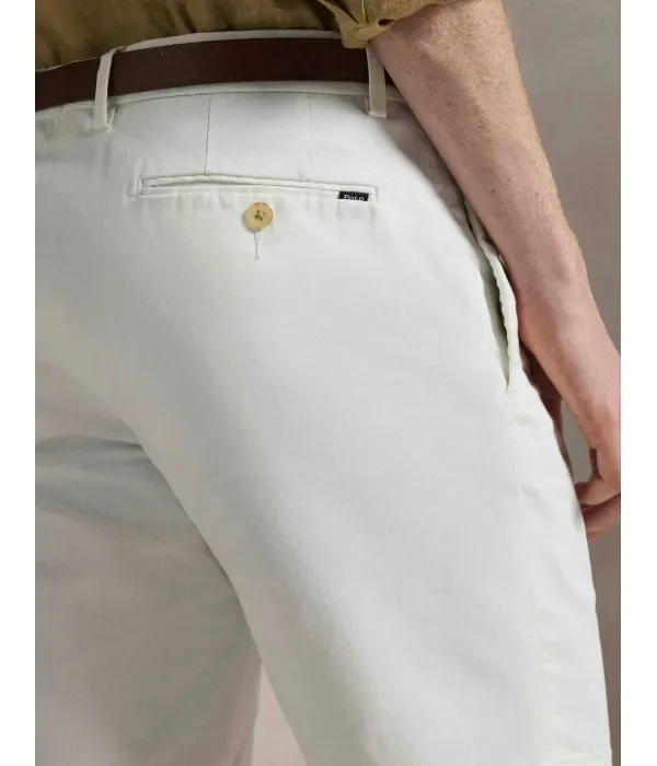Шорты slim fit Polo Ralph Lauren, белый — фото 4