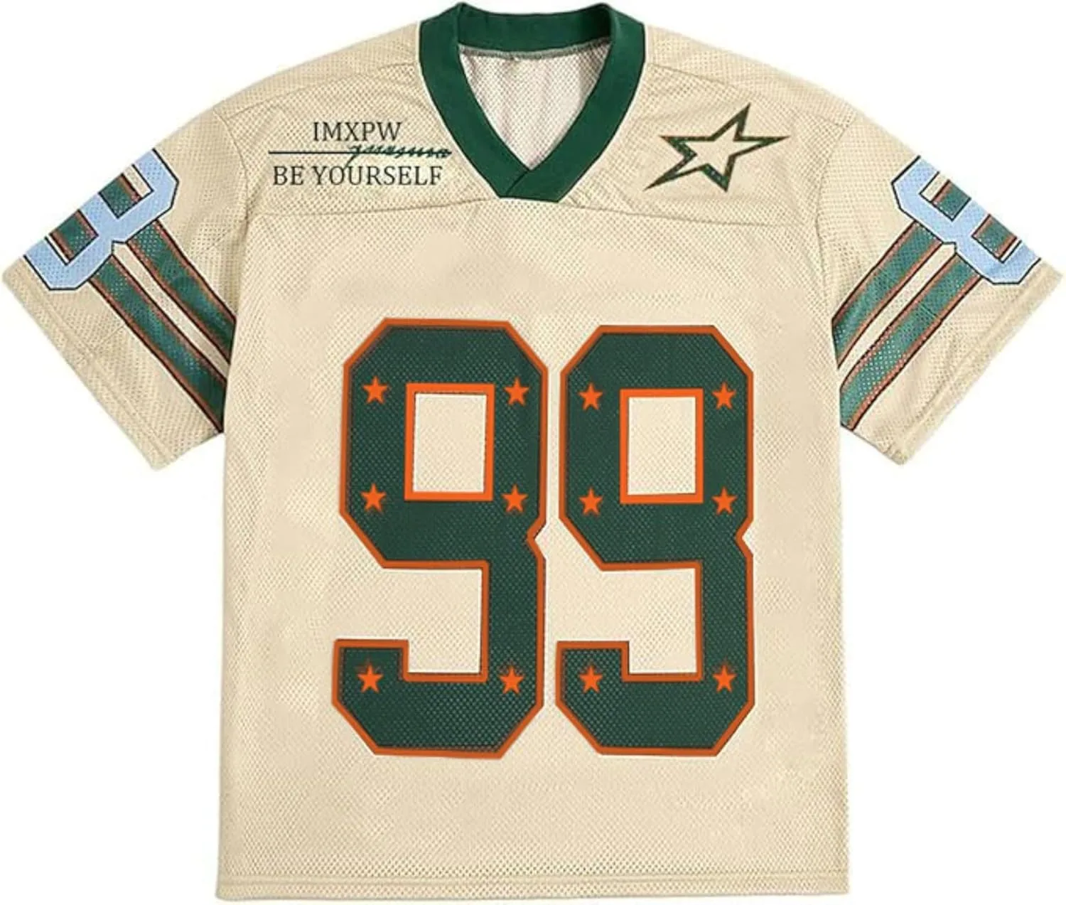 

Футболка V-Neck Quick-Dry с графическим принтом IMXPW