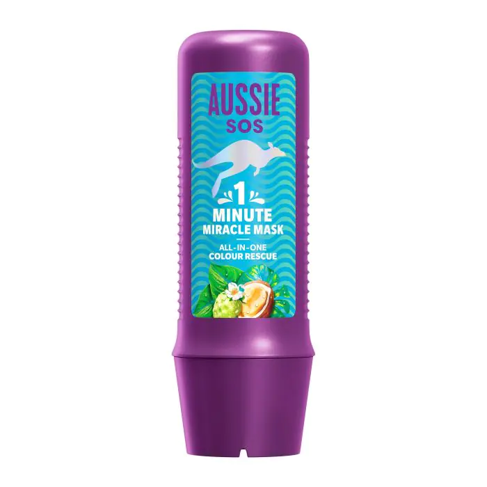 

Маска для волос sos 1 minute miracle all in one colour rescue mascarilla Aussie, объем 250 мл