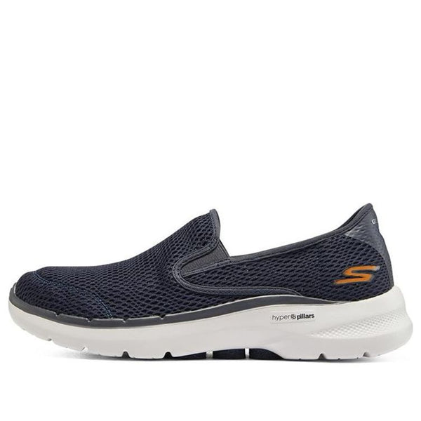 

Кроссовки go walk 6 shoes 'dark grey' Skechers, серый