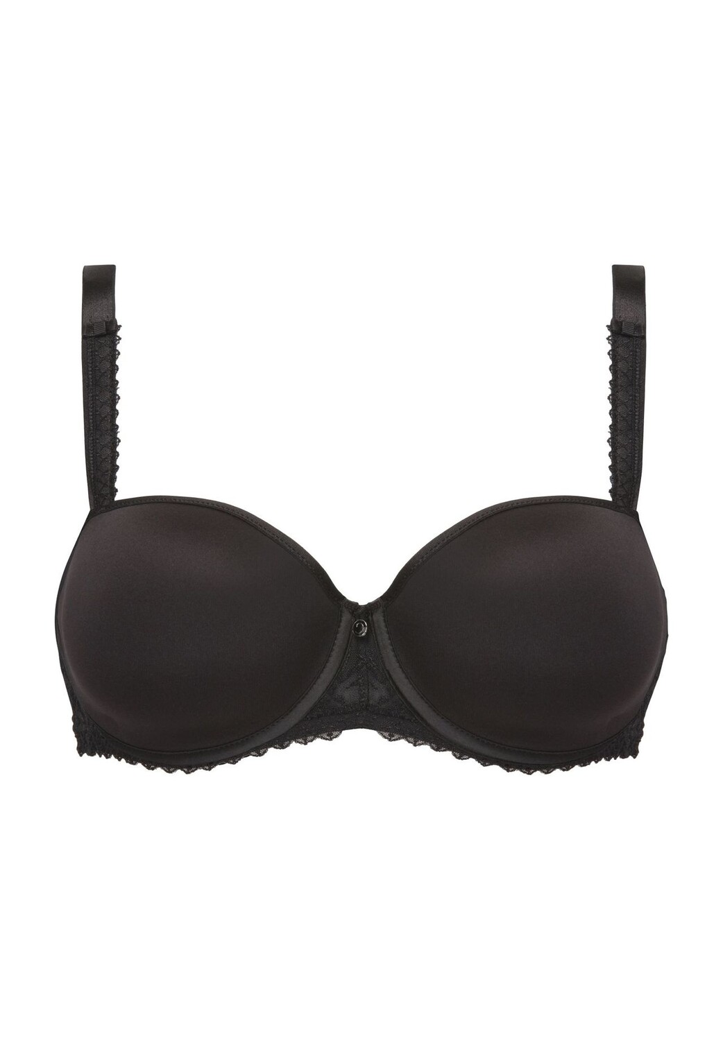 

Женский бюстгальтер с кружевной чашкой на косточках Every Curve CHANTELLE, черный