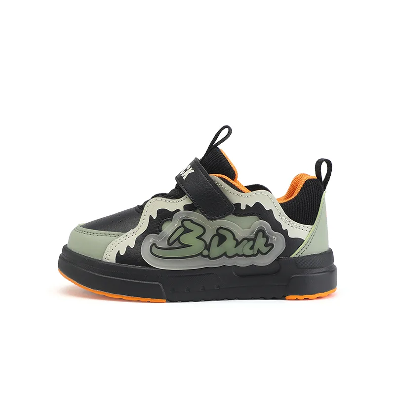 Детские повседневные кроссовки Anti kick B.Duck, бежевый красный — фото 2