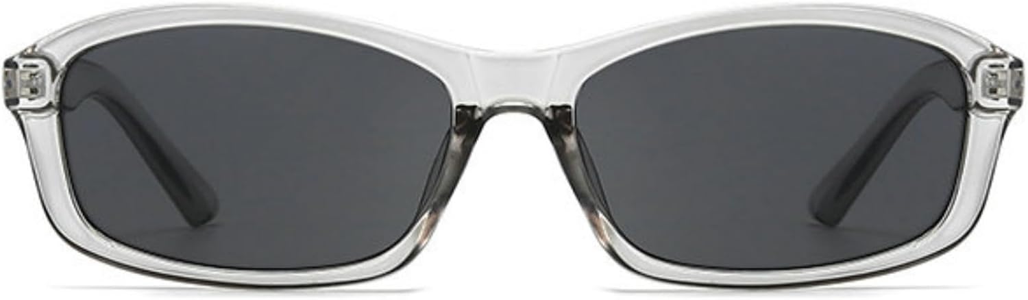 

Солнцезащитные очки Willochra в стиле ретро, ​​прямоугольные, для женщин и мужчин, маленькие, винтажные, в стиле 90-х, узкая квадратная оправа, модные панк-очки для мужчин, C8