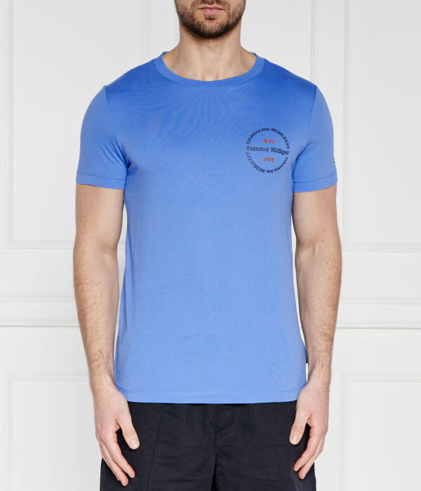 

Футболки Slim fit Tommy Hilfiger, синий