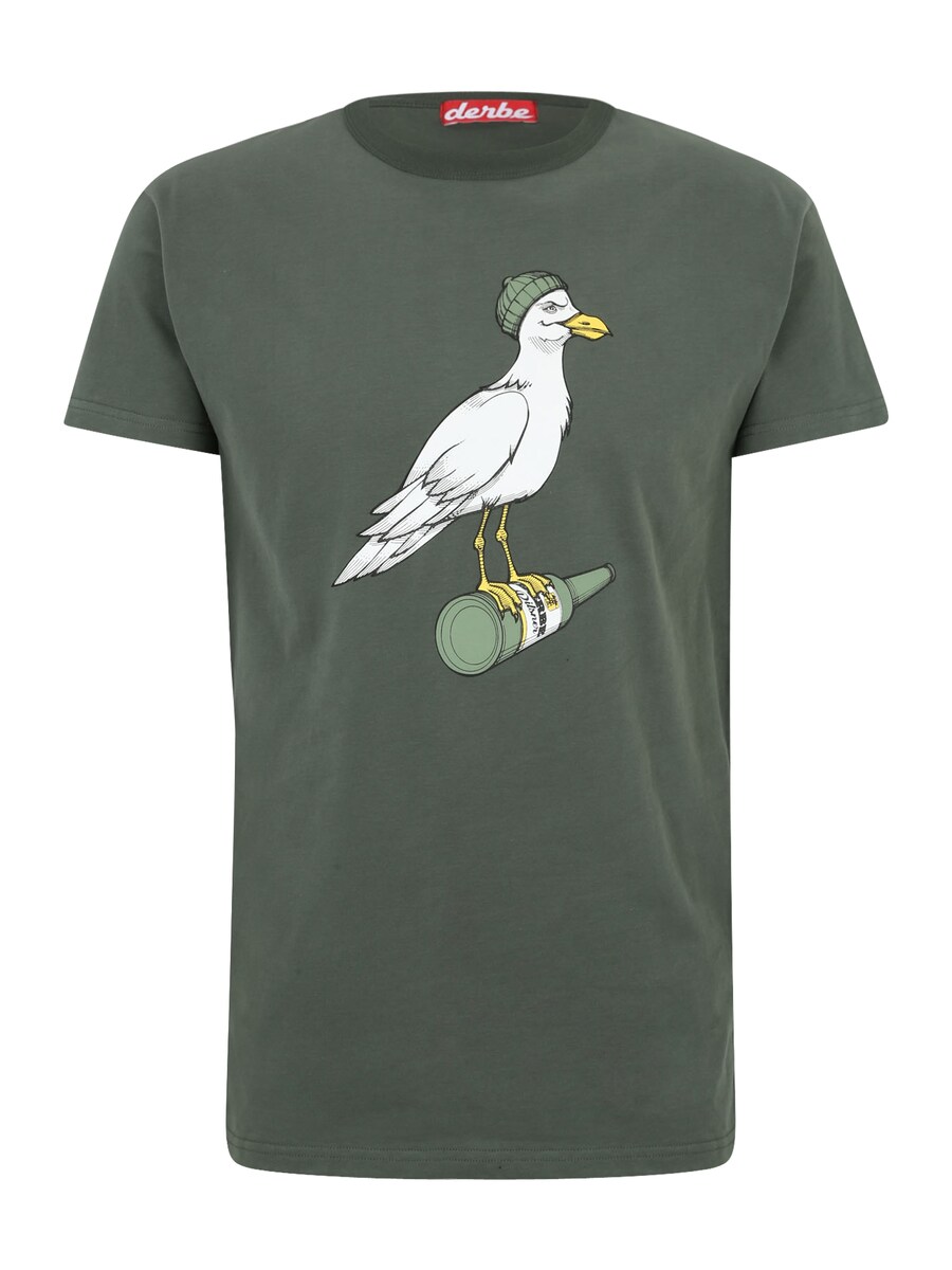

Классическая футболка Derbe Shirt Sturmmöwe, зеленый