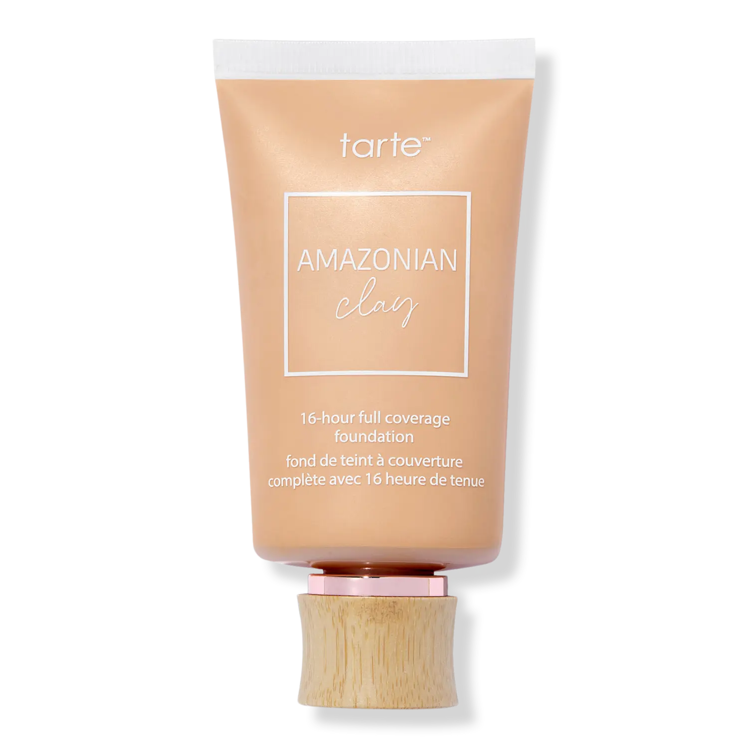 

Тональный крем с амазонской глиной, обеспечивающий 16-часовое покрытие. Tarte, 27S Light-Medium Sand (light to medium skin with warm, golden undertones)