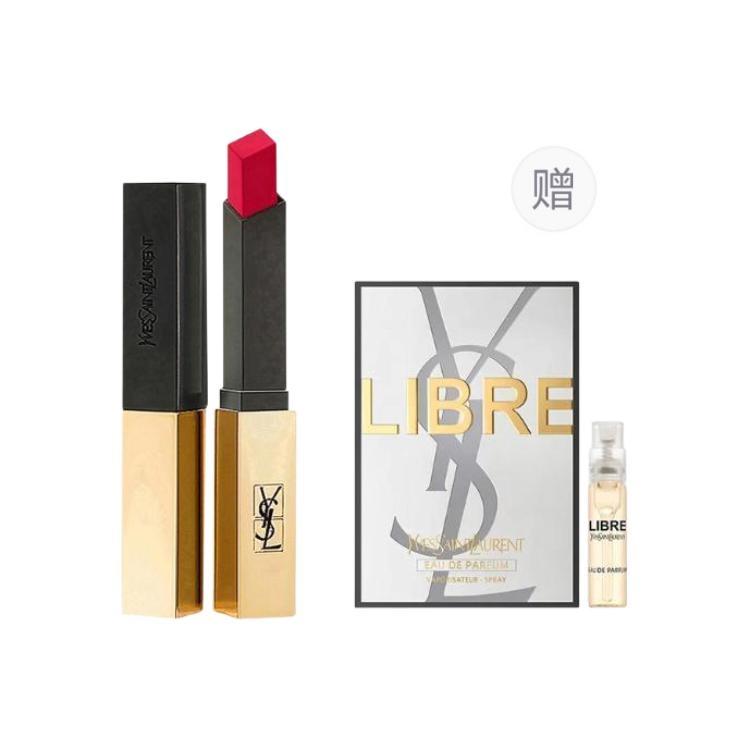 

SAINT LAURENT Помады матовые стойкие small gold bars, 2,2 г + пробник туалетной воды, 1,2 мл