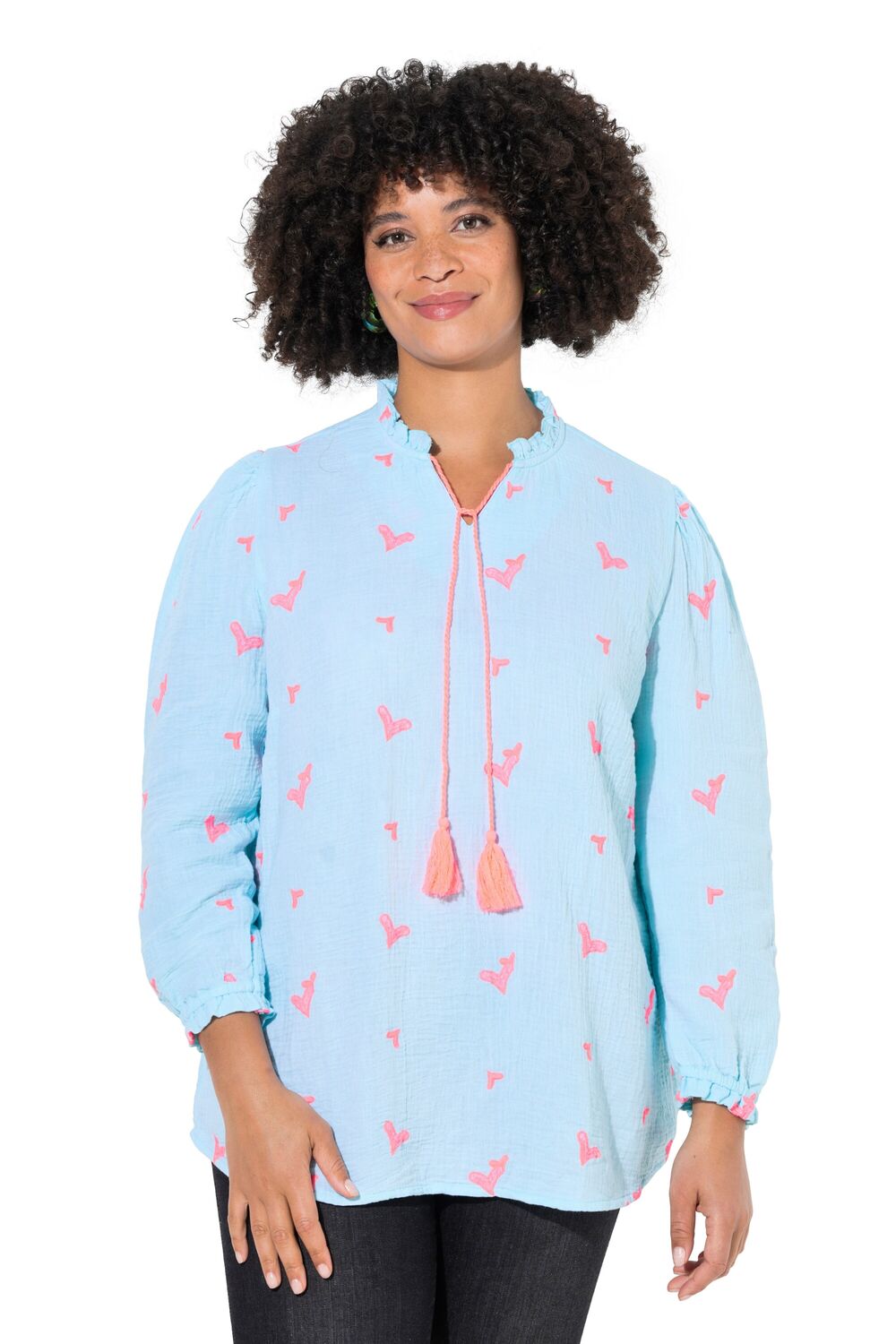 

Angel of Style Рубашка в светло-голубом цвете